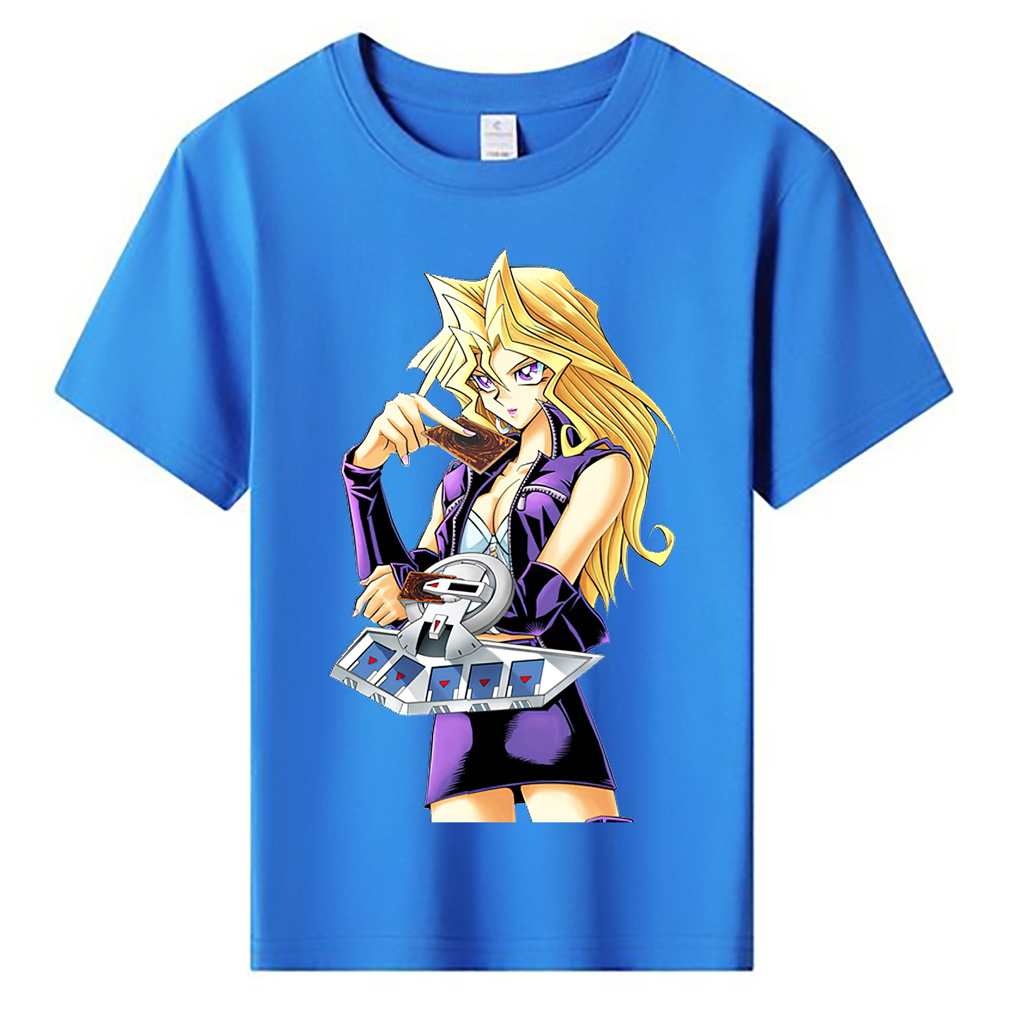 （画像用） 遊☆戯☆王 Yu-Gi-Oh! 綿100％キッズTシャツ（フロントプリント）